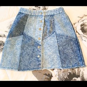 Jean skirt